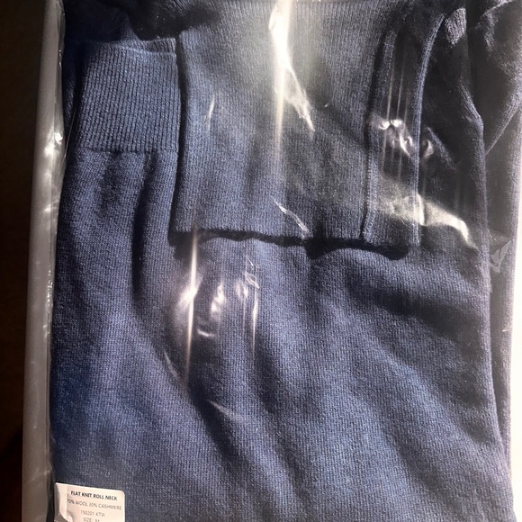 NWT 40Colori Italy Cashmere T-Neck Sweater - Picture 3 of 3